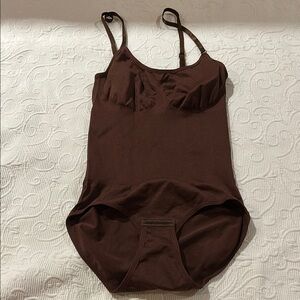 Brown Women's Intimate Shaper Bodysuit. Large. From TikTok NWOT
